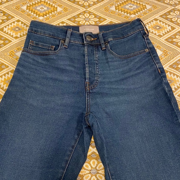 Everlane Authentic Stretch High Rise Cigarette - Picture 3 of 5